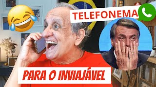 ☎️ TELEFONEI PARA BOLSONARO SEM LENÇO E SEM PASSAPORTE NÃO VAI MAIS PRA DISNEY 🤣😝 [upl. by Pollitt]