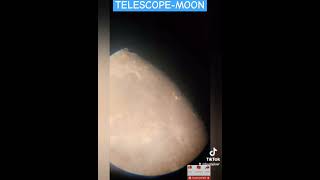 Telescope viewing of the moon [upl. by Leibrag]