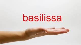 How to Pronounce basilissa  American English [upl. by Ahsito605]