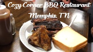 Cozy Corner BBQ Visit  Memphis Barbecue [upl. by Lira]