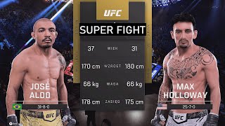 Epic UFC 5 Showdown Jose Aldo vs Max Holloway Battle for Featherweight Supremacy [upl. by Thatcher260]