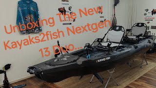 Unboxing The New Kayaks2fish Nextgen 13 Duo [upl. by Rot160]