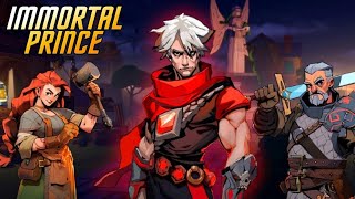 Immortal Prince  Action Roguelike Gameplay AndroidiOS [upl. by Tterrab]