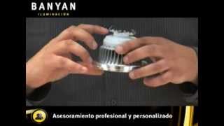 BANYAN ILUMINACION LAMPARA AR111 LED [upl. by Anavoj]