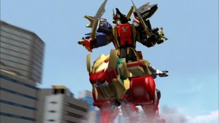 Enter Legendary Wild Force Megazord [upl. by Ynar]