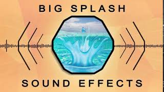 Water Splash  Free Sound Effect [upl. by Qifar452]