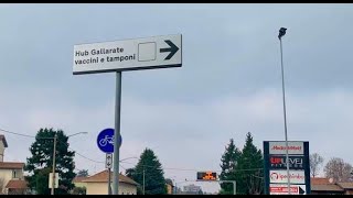 Come arrivare al centro tamponi e hub vaccinale di Gallarate [upl. by Theadora251]