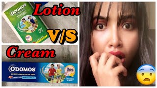 Odomos Lotion VS Cream 😱🤔  Odomos Mosquito Products Honest Review [upl. by Edmee]