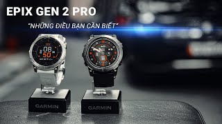 Tất cả những điều bạn cần biết về GARMIN EPIX GEN 2 PRO [upl. by Alvar]