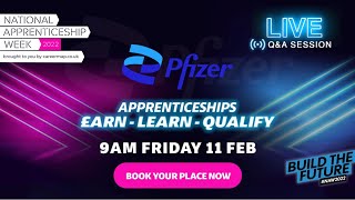 Pfizer Join Our Apprenticeship Programme And Make A Difference  NAW2022 [upl. by Ikkela868]