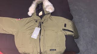 Canada Goose chilliwack Bomber in GreenWith real reviews [upl. by Zalea645]