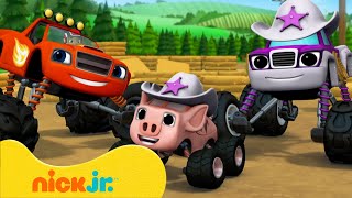 Blaze and the Monster Machines  Blaze amp Starlas Abenteur im Wilden Westen  Nick Jr Deutschland [upl. by Urson]