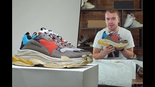 Unboxing the Balenciaga Triple S  Opinions Review and COMPETITION [upl. by Enenaej]