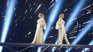 ESCKAZ in Copenhagen Tolmachevy Sisters Russia  Shine 2nd rehearsal [upl. by Atikat467]