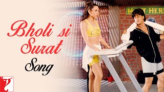 Bholi Si Surat Song  Dil To Pagal Hai  Shah Rukh Khan Madhuri Dixit Karisma Kapoor  Lata Udit [upl. by Roinuj]