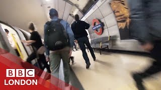 How to catch a pickpocket on the Tube  BBC London [upl. by Erlina349]