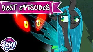 My Little Pony Best of Friendship is Magic  BEST OF QUEEN CHRYSALIS🖤 FULL EPISODES  15 Hour COMP [upl. by Airdna]