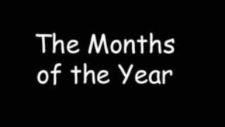 Months of the Year Song for ESL kids [upl. by Peace]