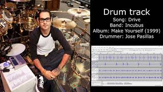 Drive Incubus • Drum Track [upl. by Sivet]