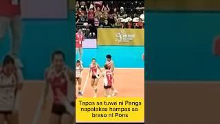 Kateam mate mong mapanakit pag natutuwa creamline bernadethpons pangspanaga pvl fyp [upl. by Kauffmann]