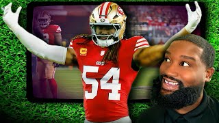 FUMBLE  Coach’s Live Reaction Breece Halls Fumble vs 49ers Defense [upl. by Ylicec]