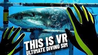 The BEST VR GRAPHICS of 2024  Subside VR Diving Sim 4090 VR Gameplay [upl. by Ylra389]