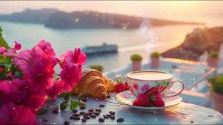 Smooth Jazz  Outdoor Coffee with Relaxing Bossa Nova Jazz to Work Study amp Relax [upl. by Nnayar]