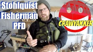 Stohlquist Fisherman PFD Walkthrough [upl. by Kettie]