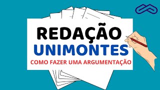 AULA 4  Como fazer um parágrafo de argumentação  UNIMONTES [upl. by Aindrea320]