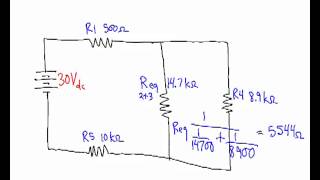 solving series parallel circuits [upl. by Asiled]