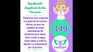 💜Significado Angelical del Número 149💜 [upl. by Sheena342]