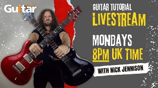 SHRED PRIMER Part 5  Guitar Interactive Live Lesson [upl. by Alberic]