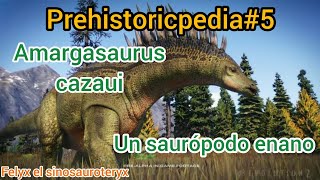 amargasaurus cazaui todo lo que necesitas saber prehistoricpedia 5 [upl. by Conners439]