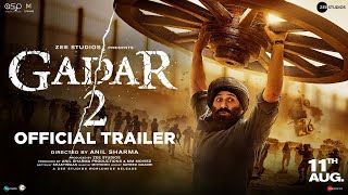 Gadar2 Official Trailer  11th August  Sunny Deol  Ameesha Patel  Anil Sharma  Zee Studios [upl. by Linder714]