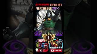 mcoc tier list marvelcontestofchampions mystic mcoc [upl. by Eimac574]