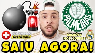 URGENTE POR ESSA NEM O ABEL ESPERAVA AGORA MILHÕES NOS COFRES DO PALMEIRAS BOLETIM MÉDICO E MAIS [upl. by Sisson554]