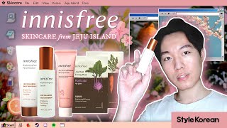 innisfree NEW Jeju Cherry Blossom Toneup Cream BlossomToneUp [upl. by Esiouqrut]