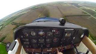 Full Length Flight  Touch amp Goes  Cessna 172 Skyhawk [upl. by Aed548]