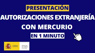 Presentación de solicitudes telemáticas de autorizaciones de Extranjería [upl. by Marcelle]