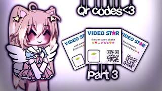 Video star qr codes⌇ ° ꒰ COMPLETELY FREE꒱ ° ⌇ [upl. by Lippold]