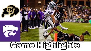 Week 7 Kansas State Vs Colorado College Football Game Highlights 2024 [upl. by Analaj262]