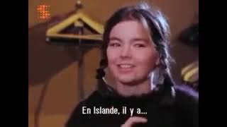 Björk  Interview at Phénomène Islandais SONUMA 1993 [upl. by Jollenta]