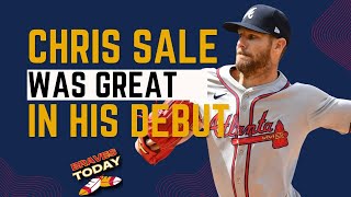 Chris Sale exceeded expectations for the Atlanta Braves [upl. by Aziul]