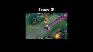 Franco 💀 Hook mlbb mobilelegends mobilelegendsbangbang mlbbshorts mobilelegend mlbbcreatorcamp [upl. by Jule530]