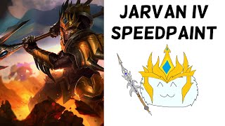 Jarvan IV Poro Speedpaint [upl. by Nitsyrc616]