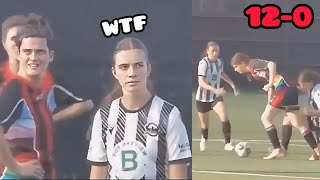 Biological Men DESTROY Womens Football Team 120 [upl. by Aryan]