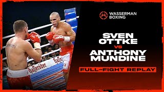 FULL FIGHT SVEN OTTKE VS ANTHONY MUNDINE  IBF SUPER MIDDLEWEIGHT TITLE FIGHT  01122001 [upl. by Nessy]