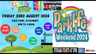 Pride in the Park 2024 Aylesbury Concert Live Bands Live acts Free to Watch Live at 5pm [upl. by Mendy]