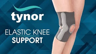 Tynor Elastic Knee Support for knee deloading lateral immobilization amp controlled compression [upl. by Ruffi]