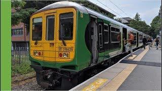 LNWR Class 319 arrives at St Albans Abbey 319429 [upl. by Ydnab]